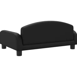 vidaXL Hondenmand 70x45x30 cm kunstleer zwart