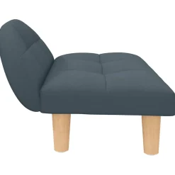 vidaXL Hondenmand 70x52x30 cm stof donkergrijs