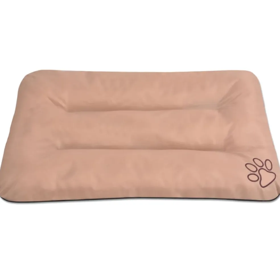 vidaXL Hondenmatras maat L beige