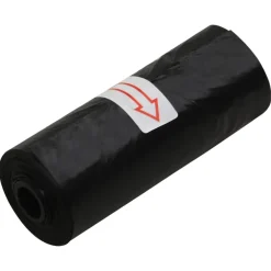 vidaXL Hondenpoepzakjes 750 st 30x20 cm polyetheen zwart