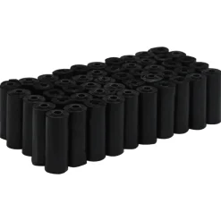 vidaXL Hondenpoepzakjes 750 st 30x20 cm polyetheen zwart
