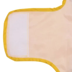 vidaXL Hondenregenjas met reflecterende strips polyester geel XXS