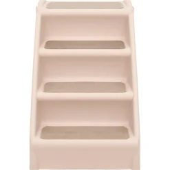 vidaXL Hondentrap inklapbaar 62x40x49,5 cm crème