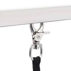 vidaXL Hondentrimtafel verstelbaar met 2 lussen en opbergschap