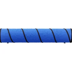 vidaXL Hondentunnel Ø 40 x 200 cm polyester blauw