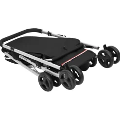 vidaXL Hondenwagen inklapbaar 100x49x96 cm linnenstof zwart