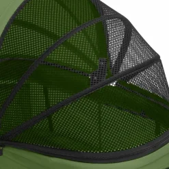 vidaXL Hondenwagen 2-laags inklapbaar 83x48x97 cm oxford stof groen