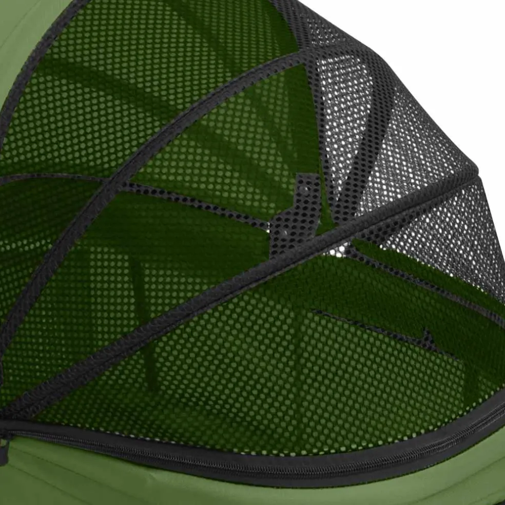 vidaXL Hondenwagen 2-laags inklapbaar 83x48x97 cm oxford stof groen
