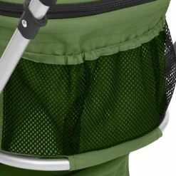 vidaXL Hondenwagen 2-laags inklapbaar 83x48x97 cm oxford stof groen