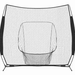 vidaXL Honkbaloefennet Zwart 250 x 106 x 209 cm Polyester