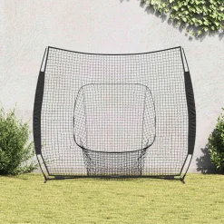 vidaXL Honkbaloefennet Zwart 250 x 106 x 209 cm Polyester