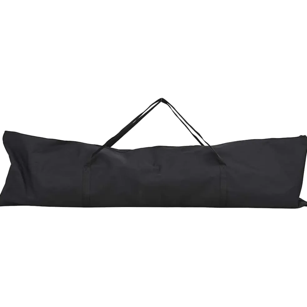 vidaXL Honkbaloefennet Zwart 214,5 x 89,5 x 181 cm Polyester