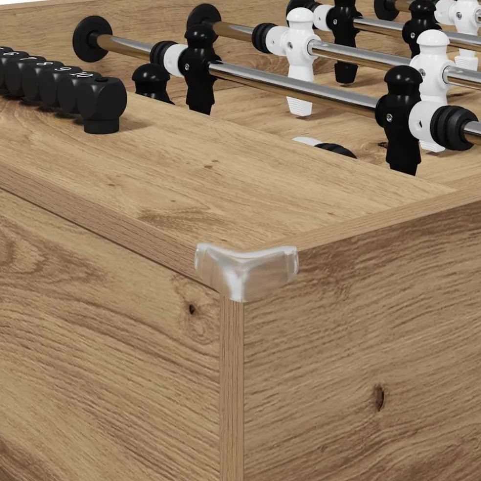 vidaXL Honkbaltafel Artisan Eik 146,5 x 74 x 85 cm Bewerkt hout