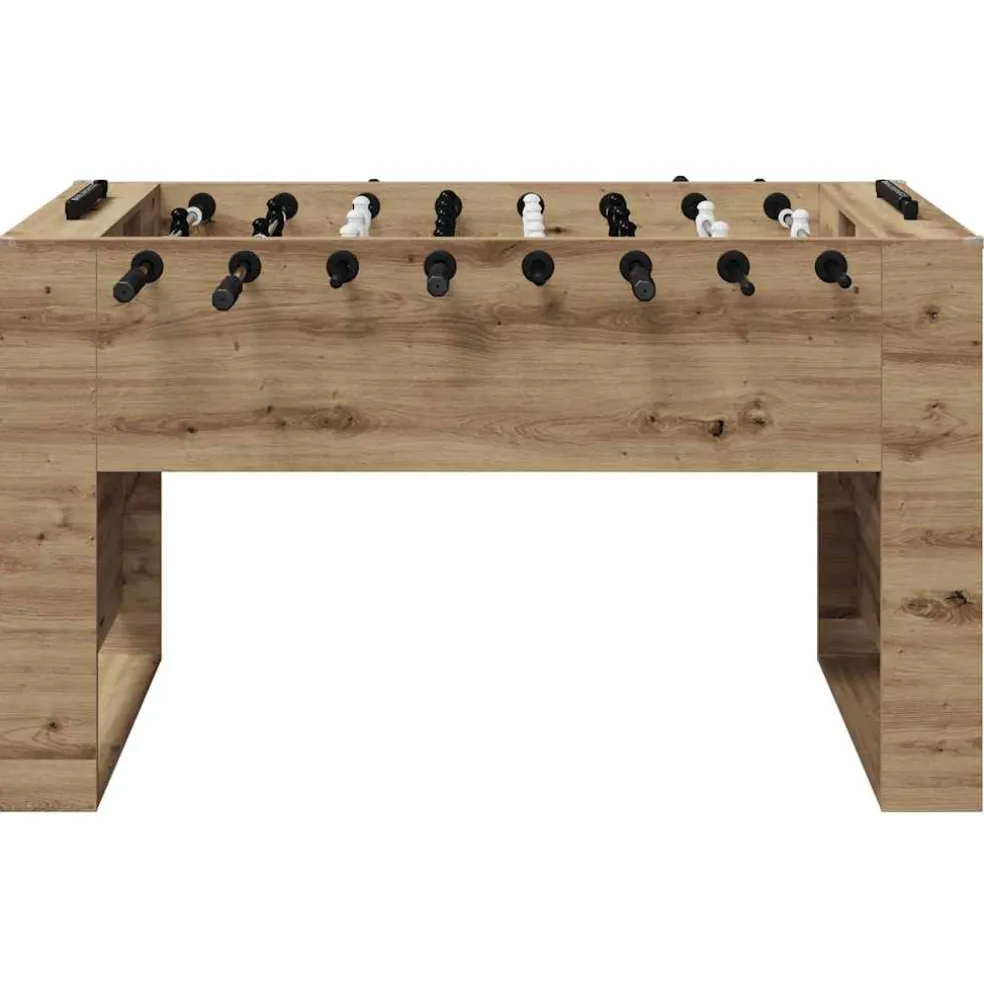 vidaXL Honkbaltafel Artisan Eik 146,5 x 74 x 85 cm Bewerkt hout