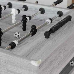 vidaXL Honkbaltafel Grijze Sonoma 146,5 x 74 x 85 cm Bewerkt hout