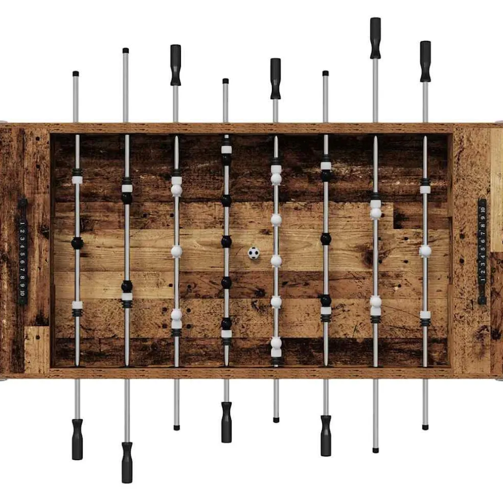 vidaXL Honkbaltafel Oudhout 146,5 x 74 x 85 cm Bewerkt hout