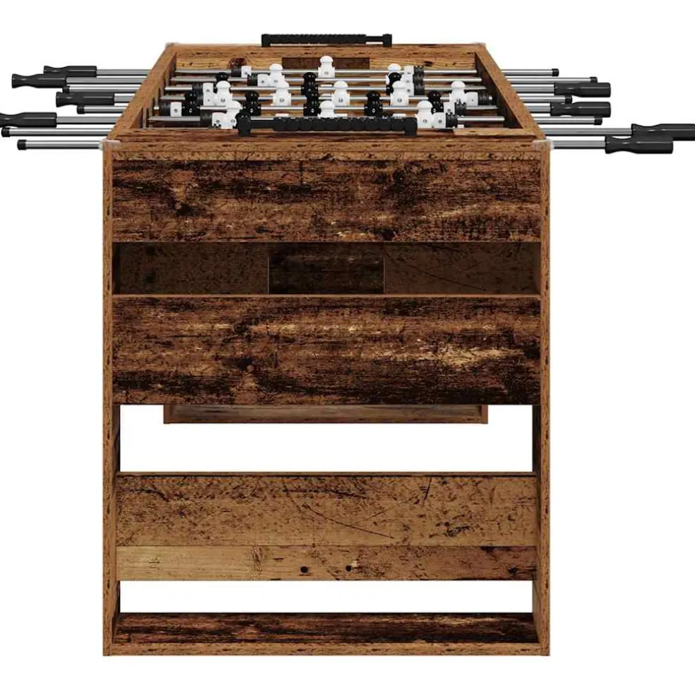 vidaXL Honkbaltafel Oudhout 146,5 x 74 x 85 cm Bewerkt hout