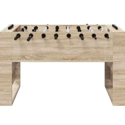 vidaXL Honkbaltafel Sonoma Eiken 146,5 x 74 x 85 cm Bewerkt hout