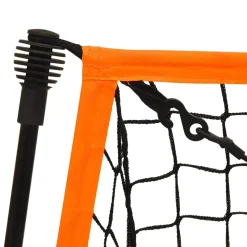 vidaXL Honkbaltrainingsnet 174x76x158,5 cm zwart