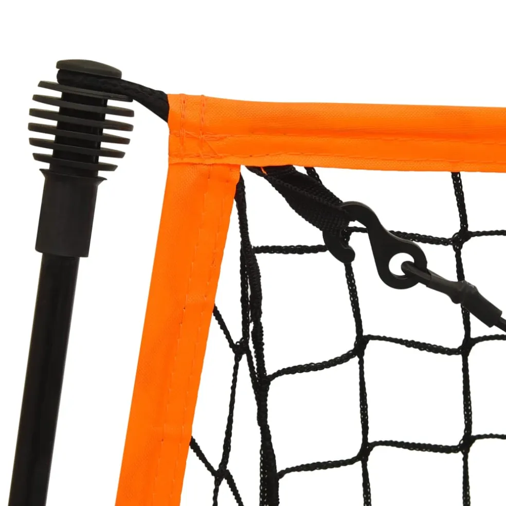 vidaXL Honkbaltrainingsnet 174x76x158,5 cm zwart