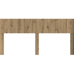 vidaXL Hoofdbord Artisanaal eiken PB