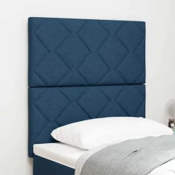 vidaXL Hoofdbord Blauw 80 cm Stof