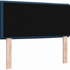 vidaXL Hoofdbord Blauw Stof
