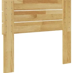 vidaXL Hoofdbord 75 cm massief hout eiken