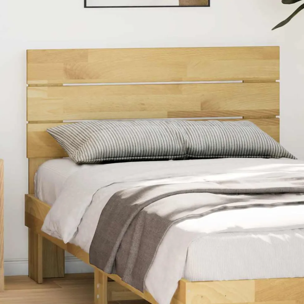 vidaXL Hoofdbord 75 cm massief hout eiken