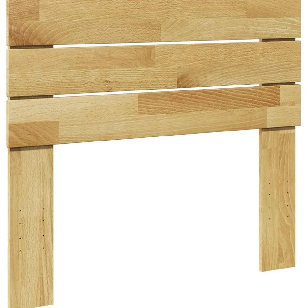 vidaXL Hoofdbord 75 cm massief hout eiken