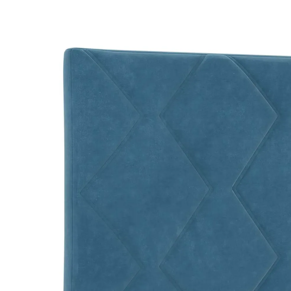 vidaXL Hoofdbord Donkerblauw 80 cm Fluweel