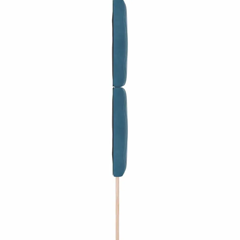 vidaXL Hoofdbord Donkerblauw 80 cm Fluweel