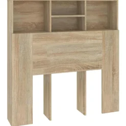 vidaXL Hoofdbordkast 100x19x103,5 cm sonoma eikenkleurig