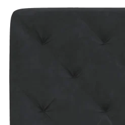 vidaXL Hoofdbordkussen 80 cm fluweel zwart