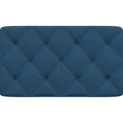 vidaXL Hoofdbordkussen 80 cm stof blauw