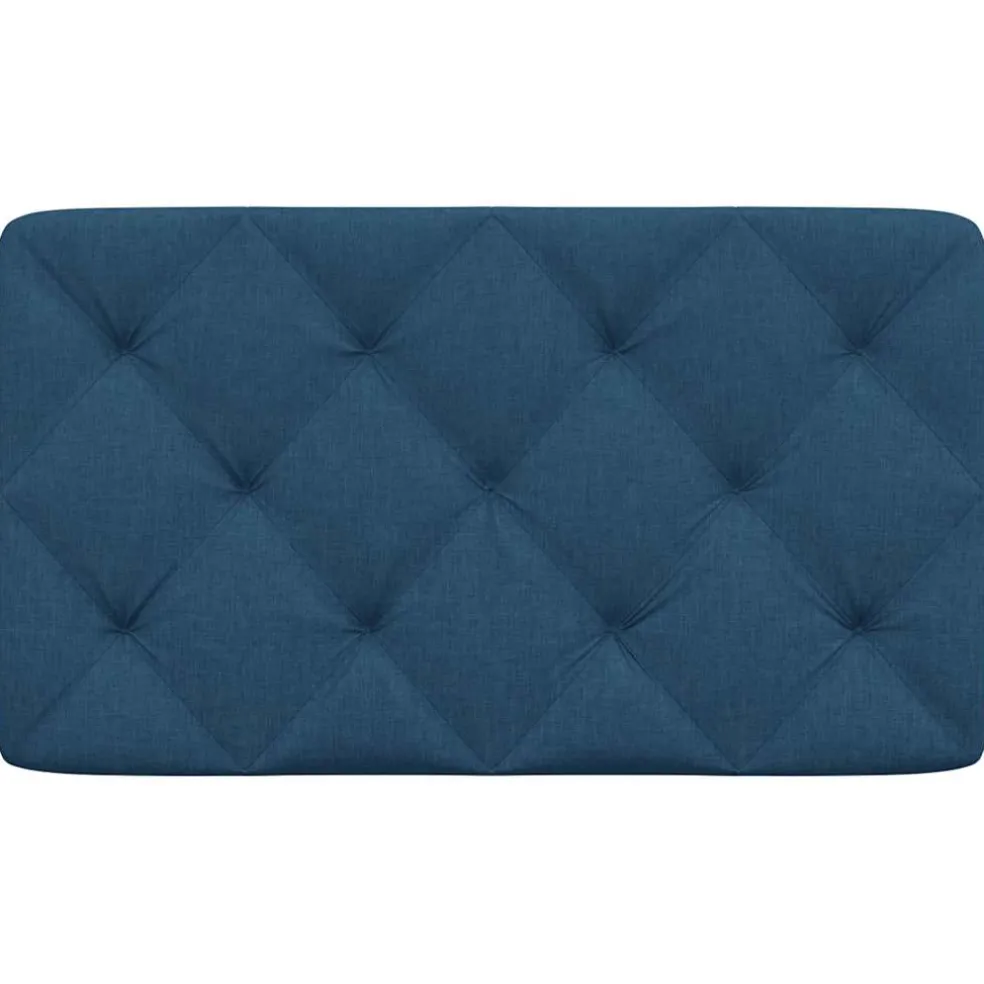 vidaXL Hoofdbordkussen 80 cm stof blauw