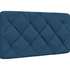 vidaXL Hoofdbordkussen 80 cm stof blauw