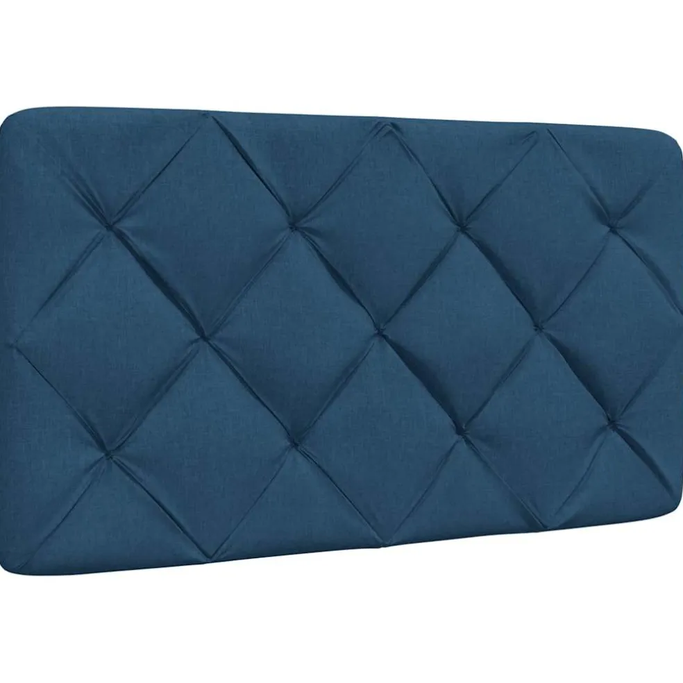 vidaXL Hoofdbordkussen 80 cm stof blauw
