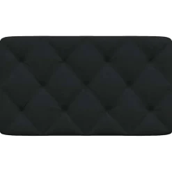 vidaXL Hoofdbordkussen 80 cm stof zwart