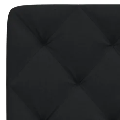 vidaXL Hoofdbordkussen 80 cm stof zwart