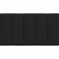 vidaXL Hoofdbordkussen "Hanko" 80 cm stof zwart