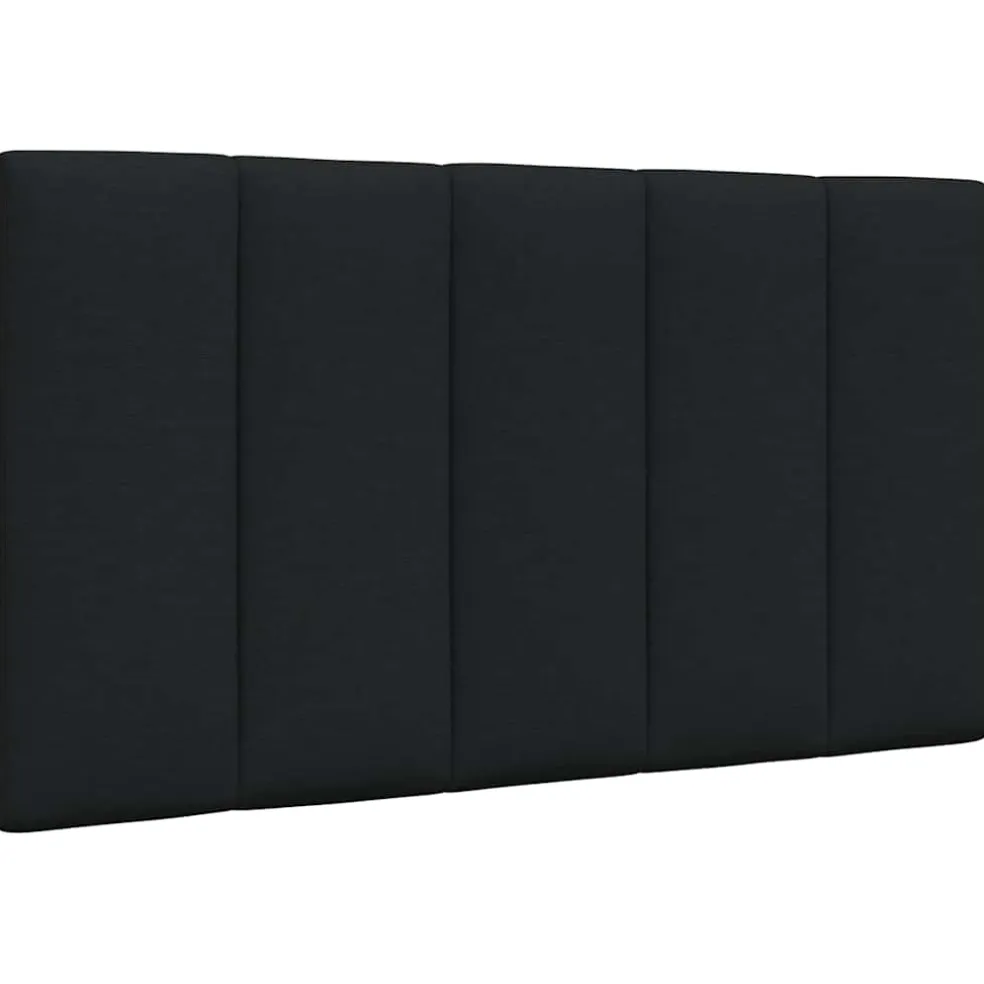 vidaXL Hoofdbordkussen "Hanko" 80 cm stof zwart