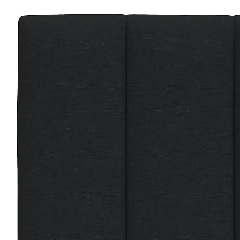 vidaXL Hoofdbordkussen "Hanko" 80 cm stof zwart