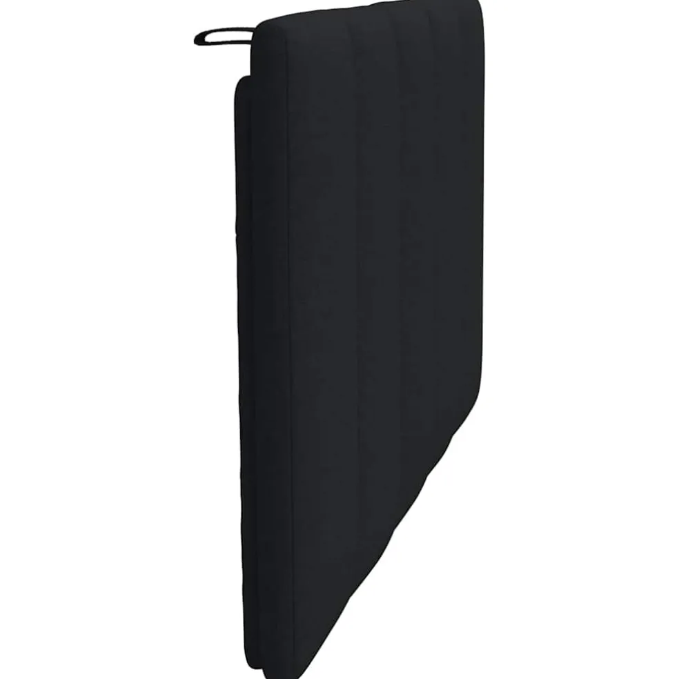 vidaXL Hoofdbordkussen "Hanko" 80 cm stof zwart