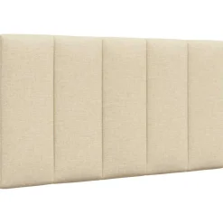vidaXL Hoofdbordkussen "Hanko" 80 cm stof crèmekleurig