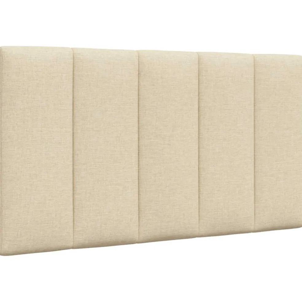 vidaXL Hoofdbordkussen "Hanko" 80 cm stof crèmekleurig