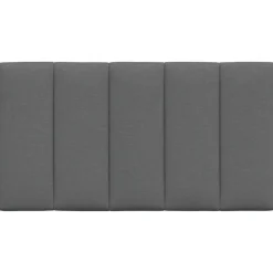 vidaXL Hoofdbordkussen "Hanko" 80 cm stof donkergrijs