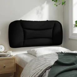 vidaXL Hoofdbordkussen "Hvar" 80 cm stof zwart