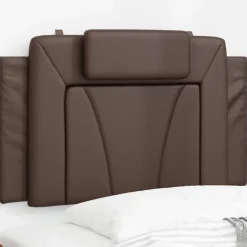 vidaXL Hoofdbordkussen "Viana" 80 cm kunstleer bruin