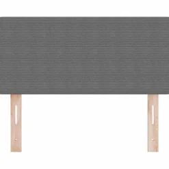 vidaXL Hoofdbord Lichtgrijs 80 cm Katoen Stof